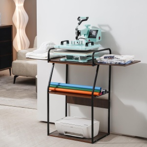 Presa termica VEVOR, 30 x 38 cm, masina de transfer termic 8 in 1 cu presa de pahar de 6-30 oz, presare de tricouri pivotante la 360deg, control digital de precizie, pentru tricouri/cani/palarii, verde - Img 9