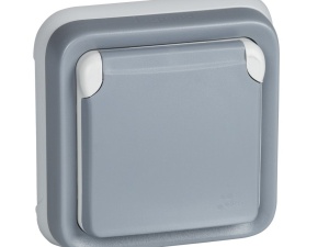 Priza exterioara Legrand Plexo 191512, IP55, gri, 16A, 3680W - Img 2
