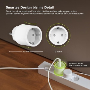 Priza Inteligenta OSRAM cu Matter over WiFi, 2300W, Compatibila cu Alexa si Google Home - Img 7