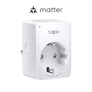 Priza inteligenta TP-Link Tapo P100M WiFi Compatibila Matter Control Vocal Alb - Img 8