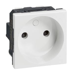 Priza Legrand Mosaik Breeze 16A Alb Protectie Copii