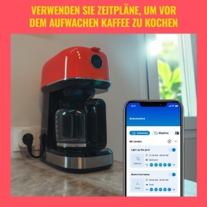 Priza Smart WiZ WLAN, Tip F, 230V, 50Hz, compatibila cu Alexa si Google Home - Img 3