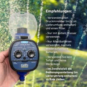 Programator de Irigare Aqua Control C4099O, Automatizare, 1-120 Minute, Pachet Ecologic - Img 4