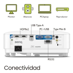 Proiector BenQ MH560 Full HD, 3800 ANSI Lumen, Contrast 200001, Dual HDMI - Img 6
