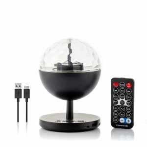 Proiector LED InnovaGoods cu Boxa Bluetooth, Rotire 360, Diverse Moduri de Iluminare - Img 2