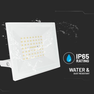 Proiector LED V-TAC E-SERIES 50W Alb, 4000 Lumen, IP65 - Img 11