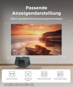 Proiector portabil TCL PlayCube 1080P Full-HD, 750 lumeni, cu Google Assistant - Img 5