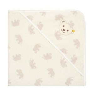 Prosoape cu capison Steiff Mini Basic, 100x100 cm, Cloud Dancer - Img 4