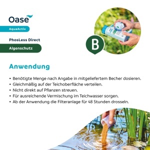Protector Algicid OASE AquaActiv PhosLess Direct 650 g - Reducere Phosphat, Prevenire Alge - Img 5