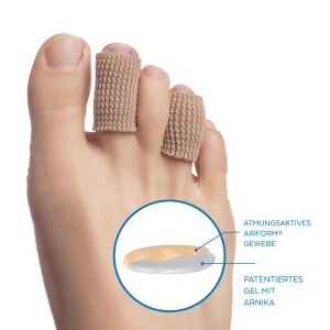 Protector de degete PODERM pentru bataturi si calusuri, gel cu arnica, marimi S si L - Img 3