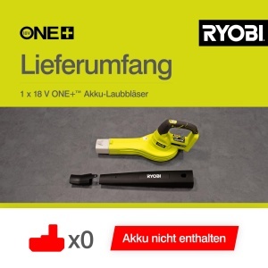 Puff de frunze RYOBI OBL1820S, 18V, 245 kmh, 2.6 mmin - Img 6