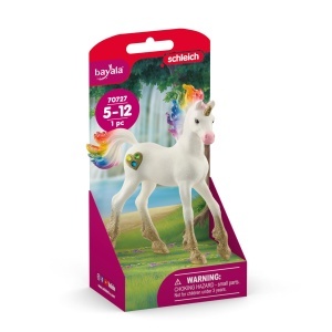 Pui de Unicorn Schleich BAYALA 70727, 8 x 3 x 9 cm, cu detalii stralucitoare
