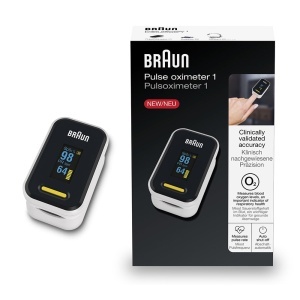 Pulsoximetru Braun YK-81CEU OLED Design ergonomic Auto-oprire