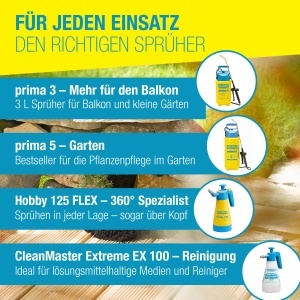 Pulverizator manual GLORIA Hobby 100, 1 L, duza ajustabila, pentru plante - Img 6