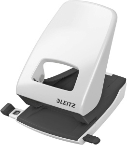 Puncher birou Leitz NeXXt 51380085, metal, 40 coli, gri