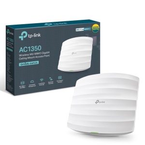 Punct de acces WLAN TP-Link EAP225, 1350 Mbits, PoE, Mesh, Alb