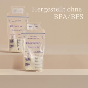 Pungi pentru stocare lapte matern Lansinoh, 25 bucati, sterilizate, cu sistem de inchidere securizat - Img 6