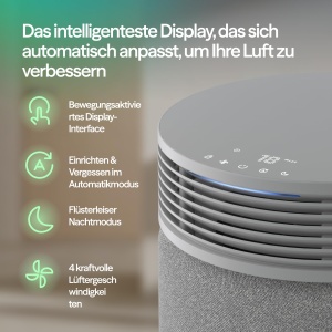 Purificator de aer BLUEAIR Blue Signature SP1i, 22,3 m, cu filtrare HEPASilent, design elegant - Img 5