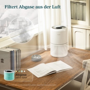 Purificator de aer LEVOIT cu filtru de aer HEPA impotriva a 9997 la suta praf de mucegai polen par de animale de companie feedback privind calitatea a - Img 4