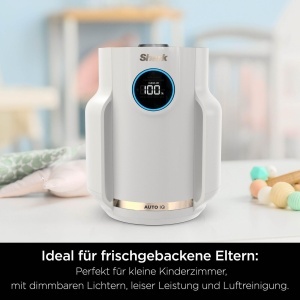 Purificator de aer Shark NeverChange HP072EU, 23 m, HEPA, compact, culoare Dove - Img 3