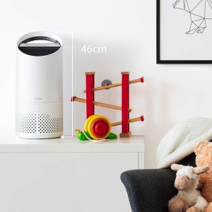 Purificatorul de aer Leitz TruSens Z-1000 capteaza virusii, alergenii, polenul, praful, mirosurile si fumul din aer, lampa UV-C ucide mai mult de 98% din bacteriile din aer, pentru incaperi de pana la 23 m2, 2415112EU - Img 5