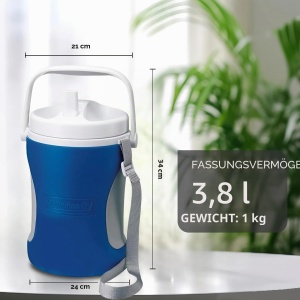 Racitor de bauturi Coleman 3,8L cu izolare performanta, usor de transportat - Img 2