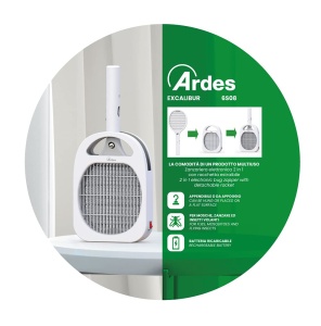 Racitor de insecte ARDES ARS608 cu LED, reincarcabil, multifunctional - Img 5