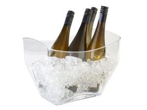 Racitor de vin APS 36087, 7 litri, plastic transparent, 32 x 21,5 cm