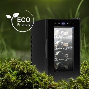 Racitor de vinuri Cecotec Bolero Grandsommelier 830, 8 sticle, control tactil, LED - Img 8