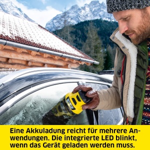 Racleta electrica pentru gheata Karcher EDI 4, editie limitata, cu set de curatare parbriz - Img 5