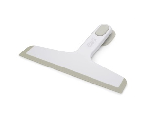 Racleta pentru dus Joseph Joseph Duo Slimline, alba, design compact