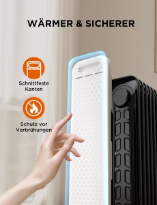 Radiator cu ulei Midea NY2311-25U, 2300W, 11 rippen, alb - Img 5