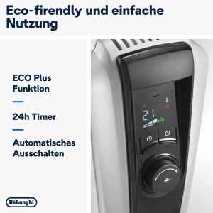 Radiator DeLonghi Dragon 4 Pro TRDX41025E 2500W Timer 24h Functie Eco Alb - Img 5