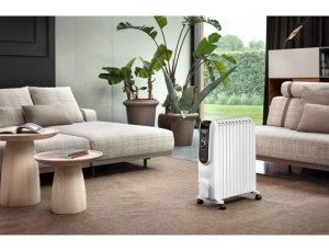 Radiator electric DeLonghi Dragon EasyTronic TRD51025, 2500W, 12 temperaturi, alb - Img 2