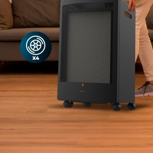 Radiator pe gaz Cecotec ReadyWarm 5300, 3000 W, cu termostat, mobil - Img 5