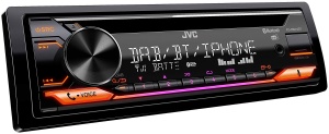 Radio auto JVC KD-DB622BT cu DAB Bluetooth si USB 4x50W - Img 5