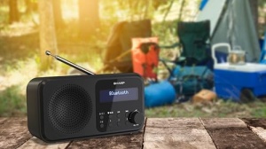 Radio digital portabil SHARP DR-P420 (DAB/DAB+/FM cu RDS, USB, Bluetooth 5.0, functii de ceas cu alarma jack de 3,5 mm), negru - Img 4