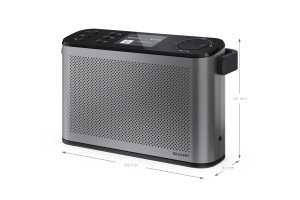 Radio digital portabil SHARP DR-P540 GY Bluetooth 53 DABFM Gri - Img 8