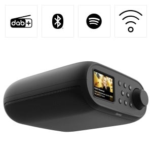 Radio Internete Hama DIR400, DABFM, Bluetooth, 30 memorie, negru - Img 2