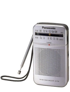 Radio portabil Panasonic RF-P50DEG-S, cu afisaj LED, alimentare cu baterii, argintiu - Img 2