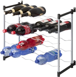 Raft pentru Sticle Metaltex Barolo, capacitate 30 sticle, dimensiuni 58 x 26 x 53 cm - Img 3