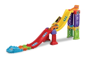 Rampa de actiune 3-in-1 Vtech Tut Tut Baby Flitzer cu masinuta, pentru 1-5 ani - Img 2