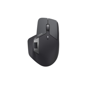 Rapoo I Wireless Mouse (MT760MW, Mouse optic cu adaptor, 4000 DPI, 2.4GHz, Baterie reincarcabila), Negru