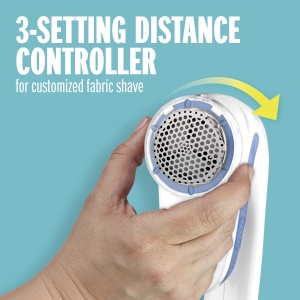 Rascheta pentru haine Conair CLS1XE, alimentare cu baterii, ergonomic, albalbastru - Img 4