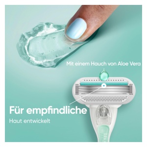 Rasiera pentru femei Gillette Venus Smooth Sensitive cu 4 lame, pentru piele sensibila - Img 4