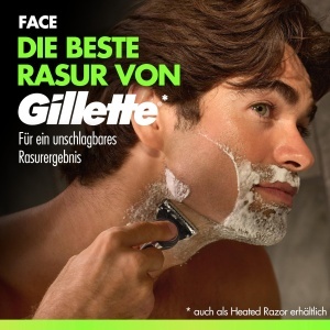 Rasierer pentru Barbati Gillette Labs, 2 in 1, NegruVerde, cu Dock Magnetic - Img 5