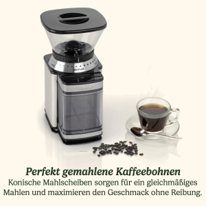 Rasnita de cafea Cuisinart, 18 trepte de macinare, capacitate 4-18 cesti, usor de curatat - Img 4