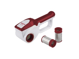 Rasnita electrica Beper 90.071, portabila, 2 role, galbenalb - Img 1