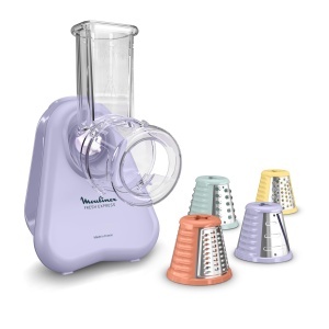 Rasnita electrica legume Moulinex Fresh Express DK8546E0, 4-in-1, compacta, mov