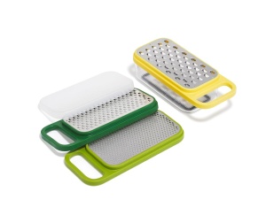 Rasnita multifunctionala Joseph Joseph Multi-Grate, 3-in-1, cu recipient si 3 tipuri de lame - Img 2